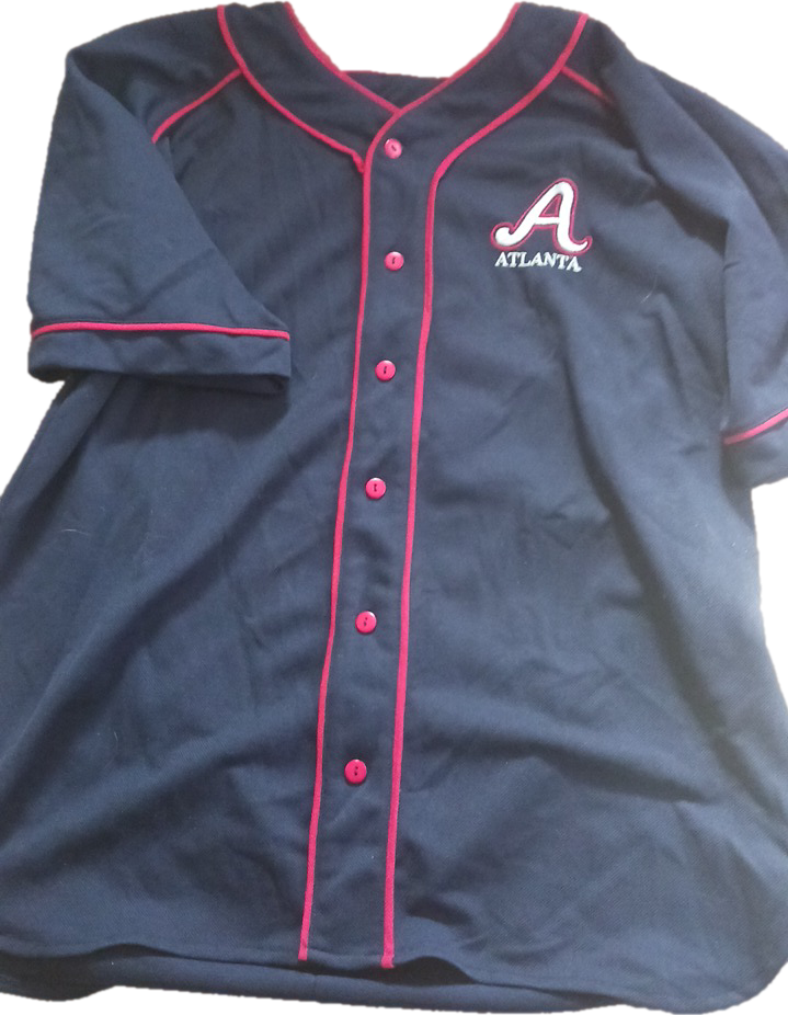 ATL Team Baseball Jersey Size L