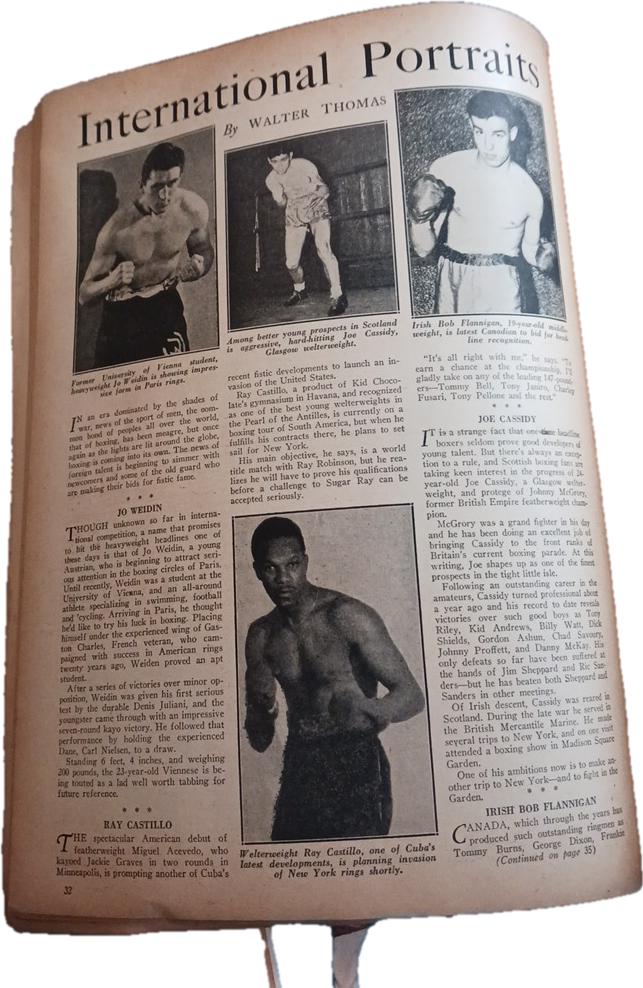 Vintage "the Ring" Boxing