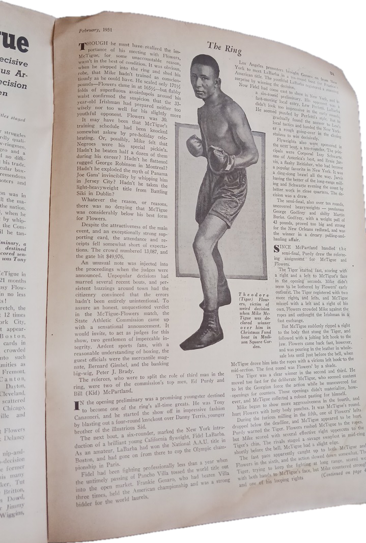 Vintage "the Ring" Boxing