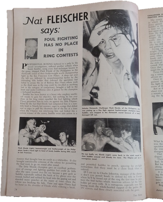 Vintage "the Ring" Boxing
