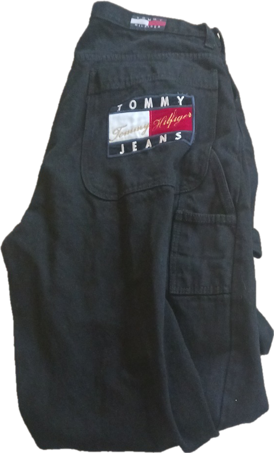 Black Tommy Jeans Sz 42