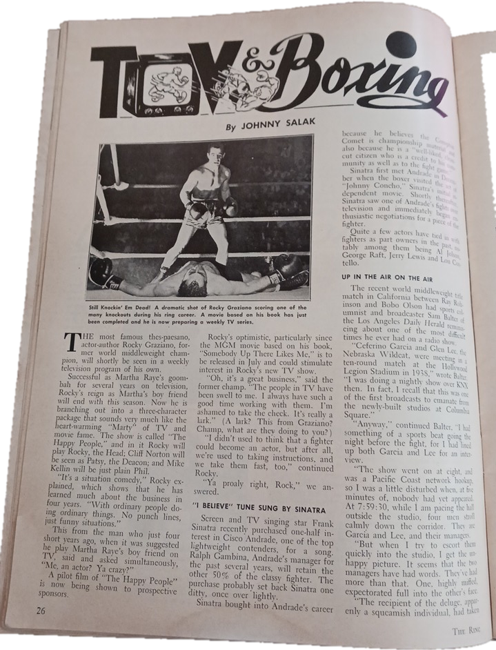 Vintage "the Ring" Boxing