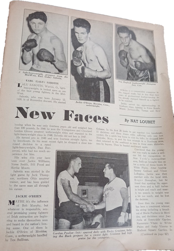 Vintage "the Ring" Boxing