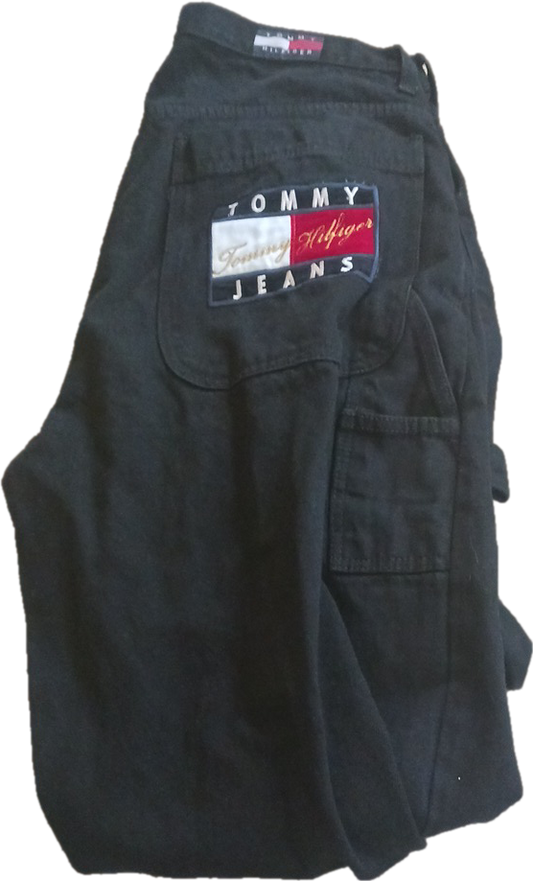 Black Tommy Jeans Sz 42
